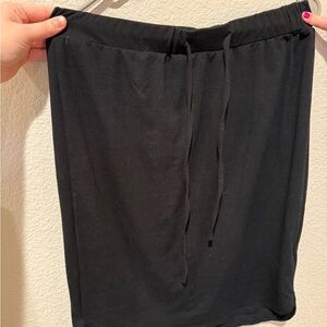 Tickled Teal Black Pencil Skirt